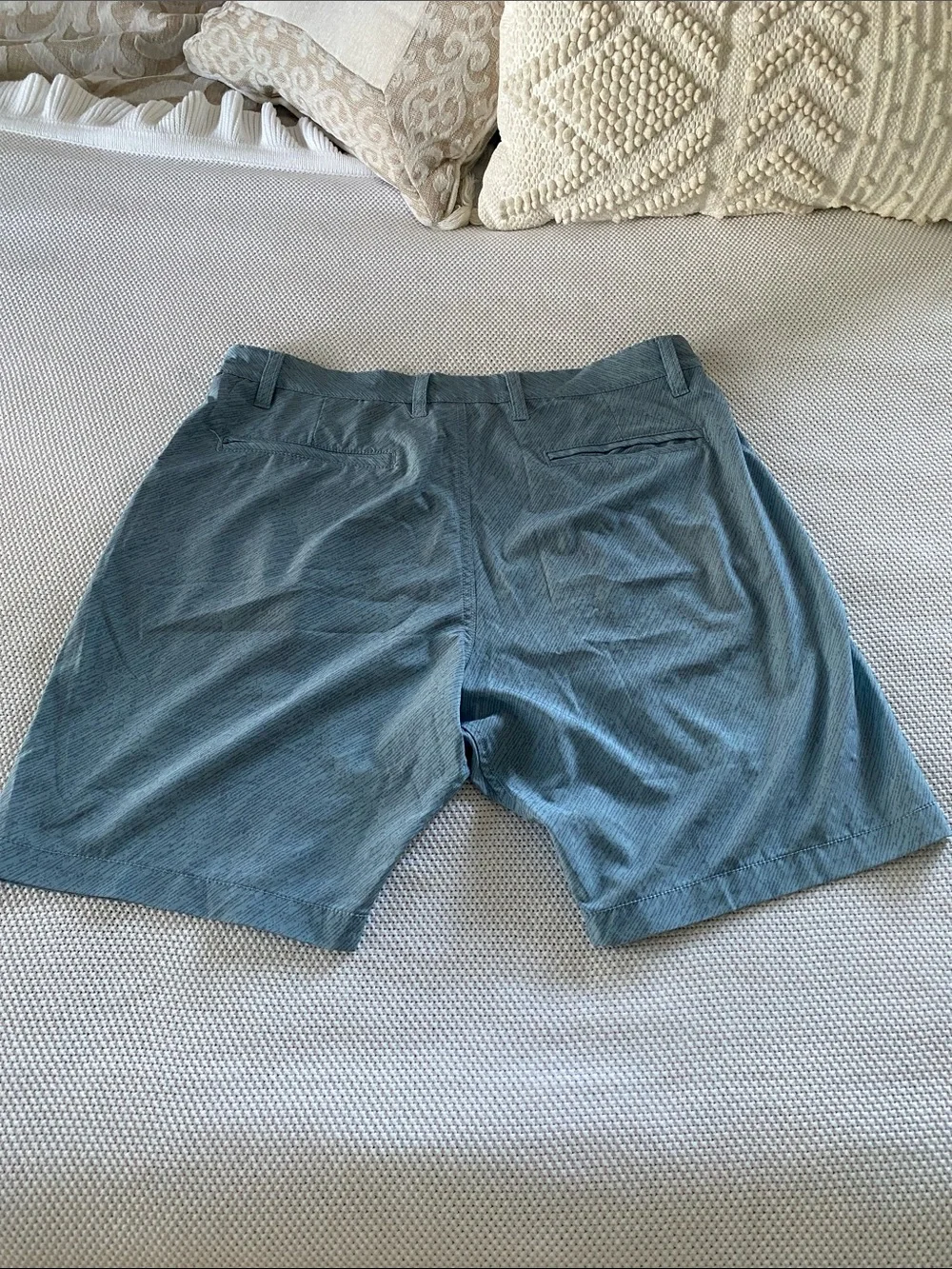 VTG 1946 Men’s Coastal Performance Stretch Shorts Blue Size 36 Resort Golf